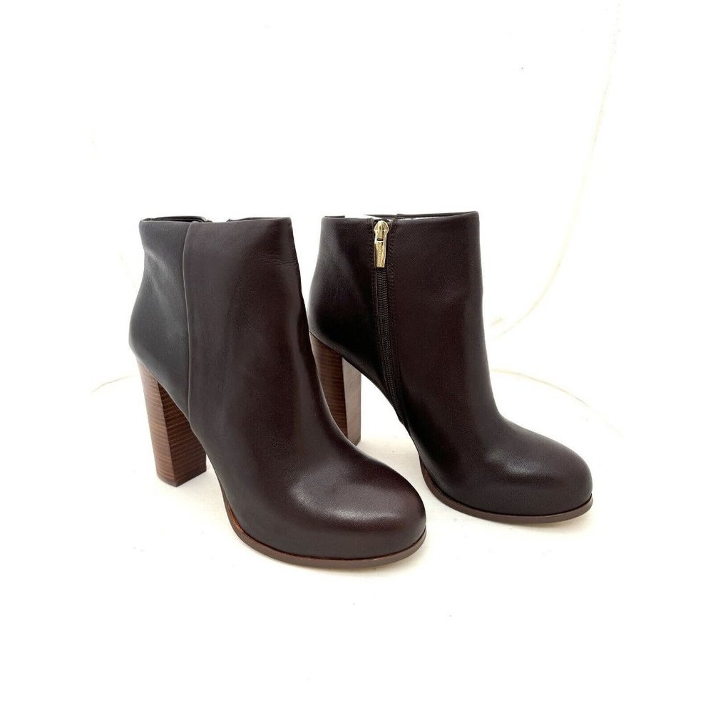 Vince Camuto Brown leather ankle boots 9.5 Grenadine